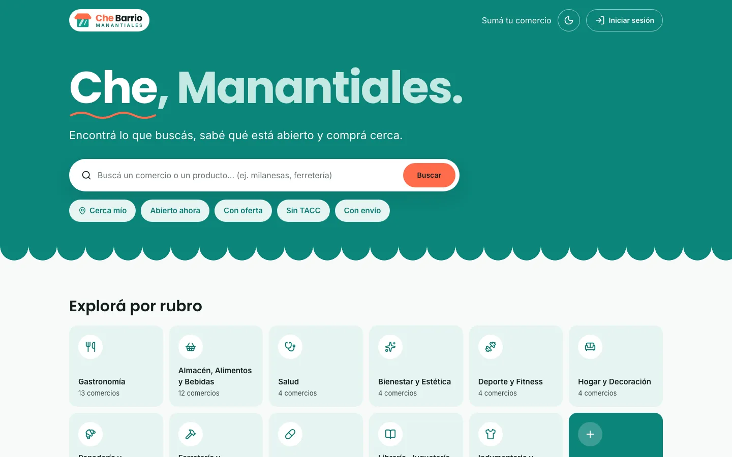 Portada del sitio chebarrio.com
